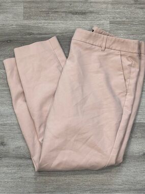 Express Women's Straight Leg Pants in Light Pink size 10R the columnist